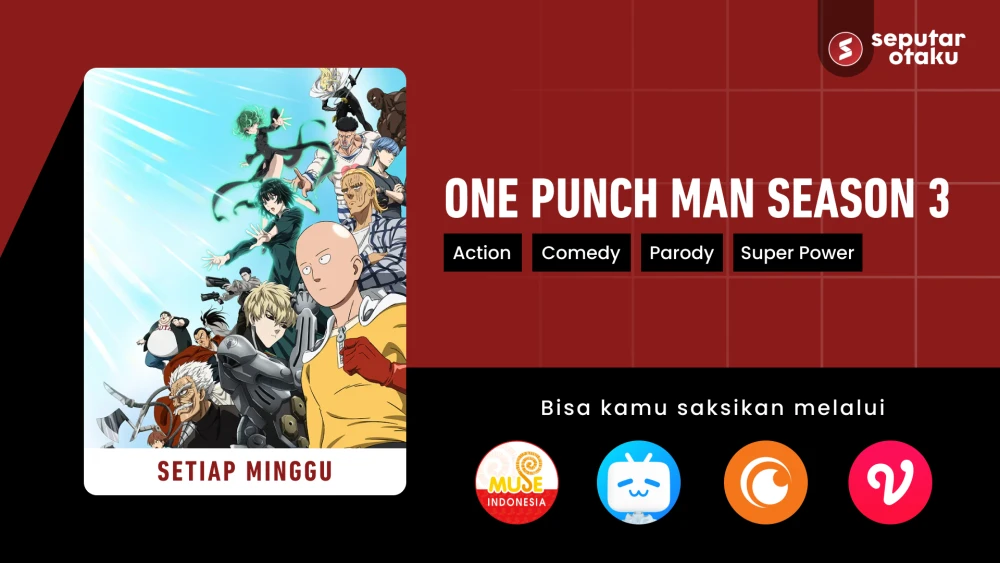 Preview One Punch Man S3